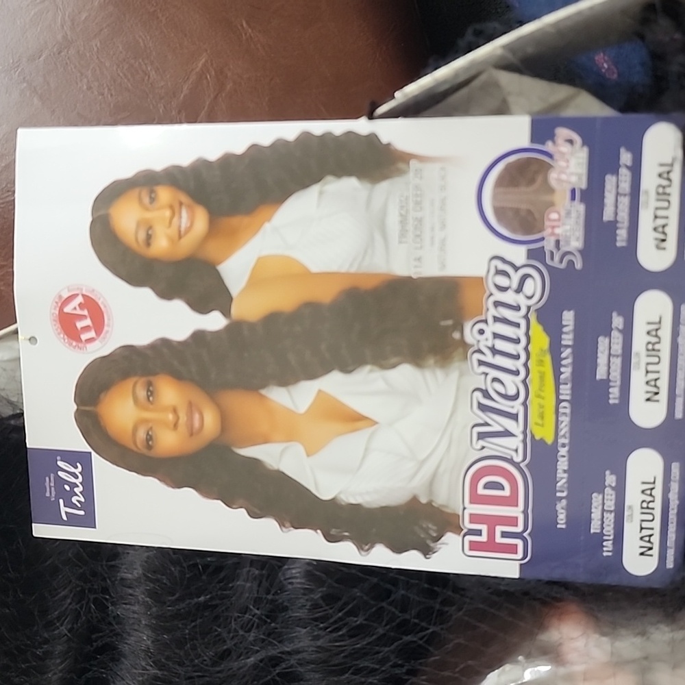 HD Melting Lace Front wig 100%UNPROCESSED HUMAN HAIR - Picture 2 of 5